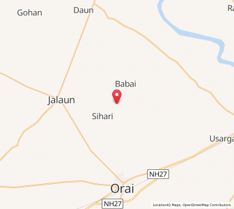 Map of Aidalpur, Uttar Pradesh