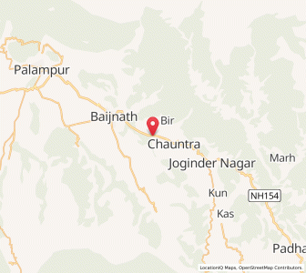 Map of Aiju, Himachal Pradesh