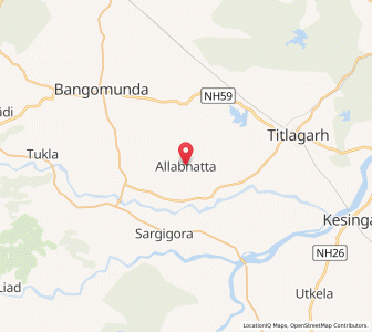 Map of Ailabhatta, Odisha