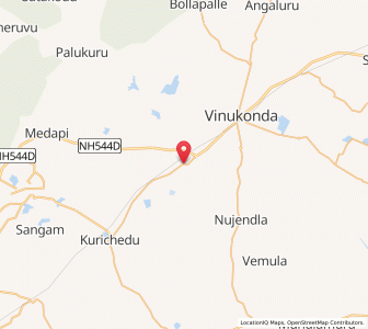 Map of Ainavolu, Andhra Pradesh