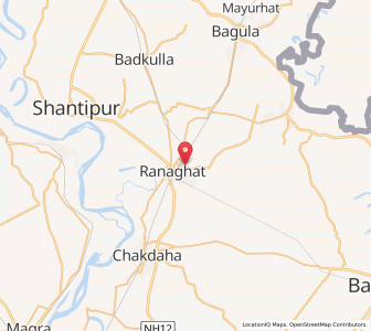 Map of Aistala, West Bengal