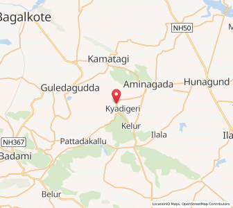 Map of Aivalli, Karnataka