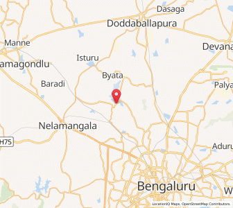 Map of Aivarkhandpur, Karnataka