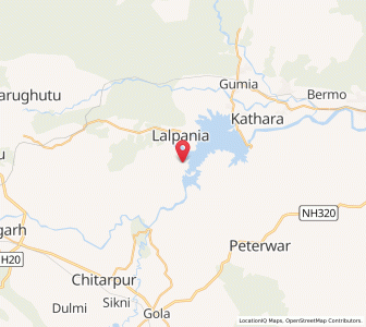 Map of Aiyar, Jharkhand