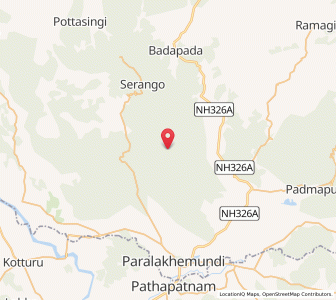 Map of Ajayagad, Odisha