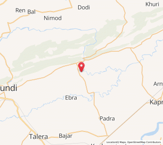 Map of Ajita, Rajasthan