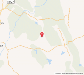 Map of Akajhiri, Madhya Pradesh