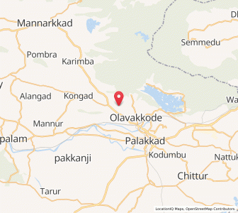 Map of Akkattettar, Kerala