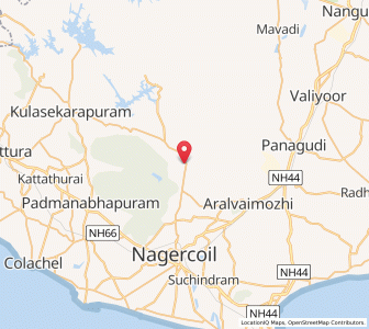 Map of Alagiapandipuram, Tamil Nadu