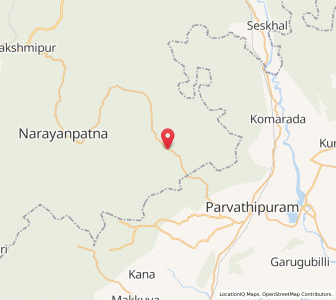 Map of Alamanda, Odisha