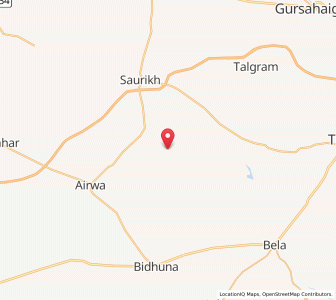 Map of Alamshah Purwa, Uttar Pradesh