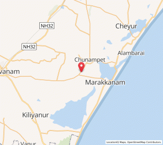 Map of Alattur, Tamil Nadu