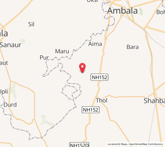 Map of Alauddin Majra, Haryana