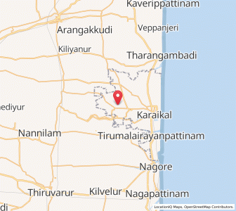 Map of Alayangudi, Puducherry