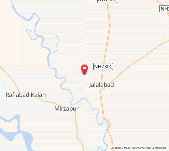 Map of Albela, Uttar Pradesh