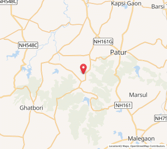 Map of Alegaon, Maharashtra