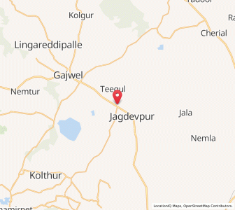 Map of Alirajapet, Andhra Pradesh