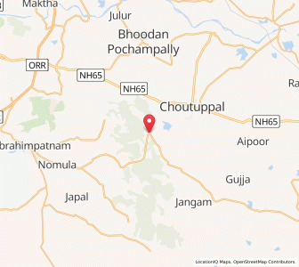 Map of Allahpur, Andhra Pradesh