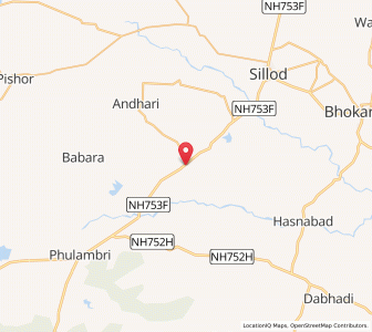 Map of Alland, Maharashtra