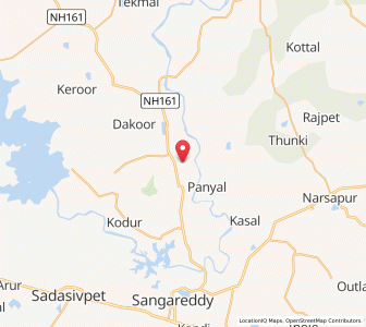 Map of Almaipet, Andhra Pradesh