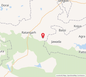 Map of Alorigarwara, Madhya Pradesh