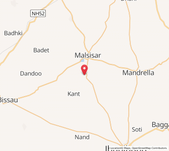 Map of Alsisar, Rajasthan