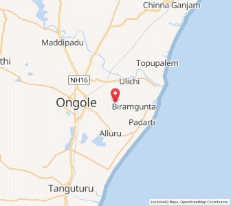 Map of Aluru, Andhra Pradesh