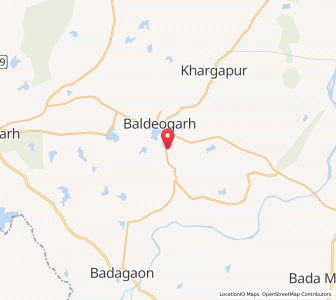 Map of Amankhera, Madhya Pradesh