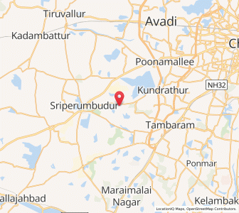 Map of Amarambedu, Tamil Nadu