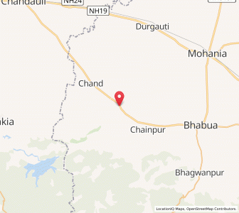 Map of Amawan, Uttar Pradesh