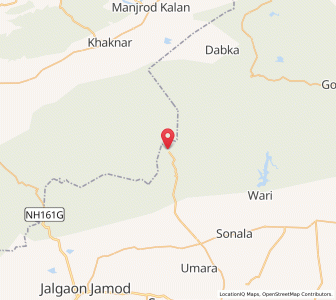 Map of Ambabarwa, Maharashtra