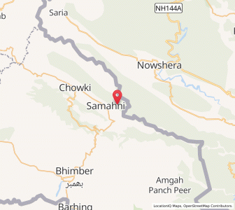 Map of Ambagai, Kashmir