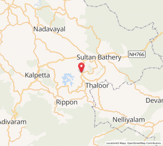 Map of Ambalavayal, Kerala