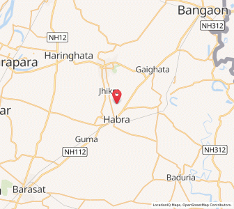 Map of Ambaula, West Bengal