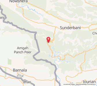 Map of Ambe Kas, Kashmir