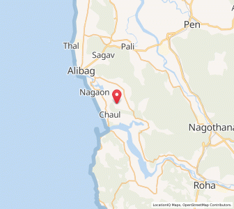 Map of Ambepur, Maharashtra