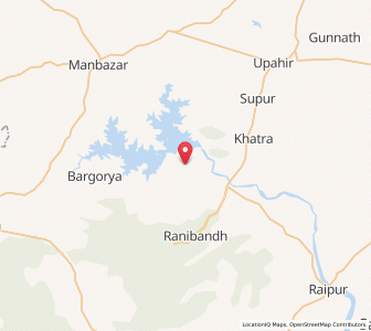 Map of Ambikanagar, West Bengal
