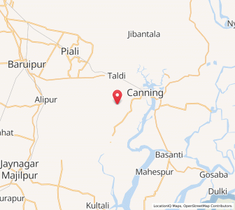Map of Amdhala, West Bengal