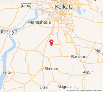 Map of Amgachia, West Bengal