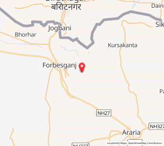 Map of Amhara, Bihar