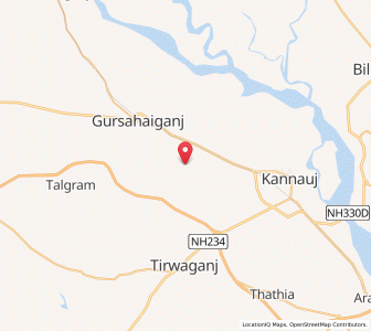Map of Amita Purwa, Uttar Pradesh