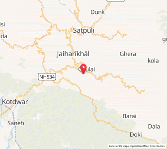 Map of Amkatla, Uttarakhand