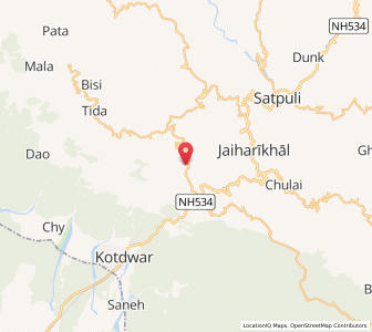 Map of Amkholi, Uttarakhand