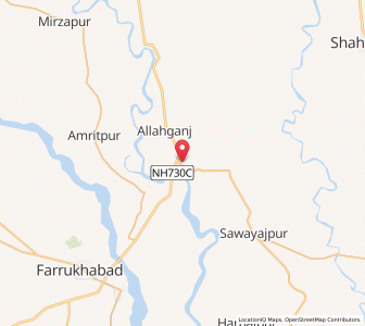 Map of Amlauha, Uttar Pradesh