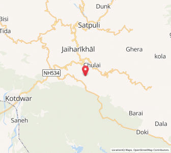 Map of Amlesa, Uttarakhand