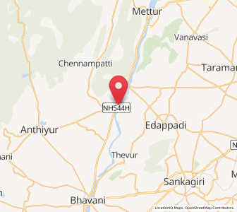 Map of Ammapettai, Tamil Nadu