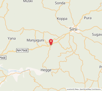 Map of Ammenalli, Karnataka