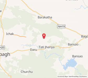 Map of Amnari, Jharkhand