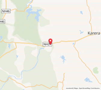 Map of Amola, Madhya Pradesh