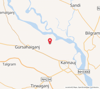 Map of Amrauli, Uttar Pradesh